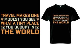 Travel t shirt design vector. vector