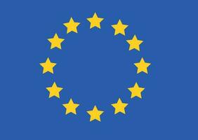 Flag of Europe, European Union vector