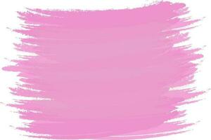 Vector Abstract brush stroke in trendy soft pink shades with Copy space. Isolate. Background texture