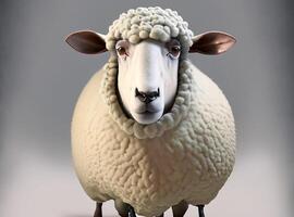 sheep ai generated photo