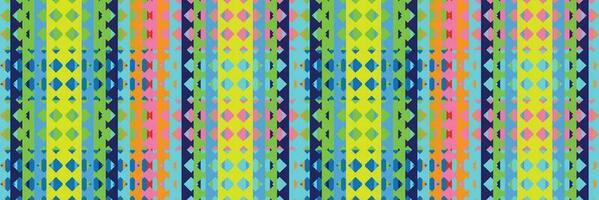 Sari indian seamless pattern. Tribal art border abstract print. Ethnic ornament.  Repeating background texture. Fabric, cloth design vector