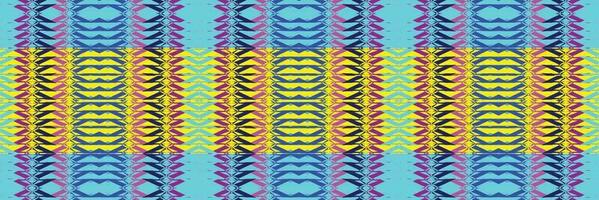 Sari indian seamless pattern. Tribal art border abstract print. Ethnic ornament.  Repeating background texture. Fabric, cloth design vector