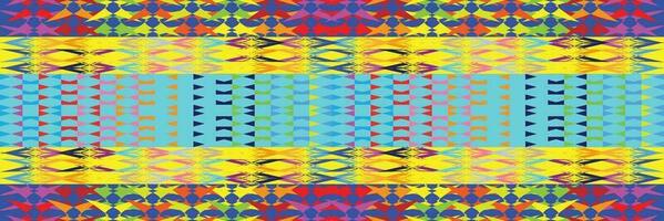 Sari indian seamless pattern. Tribal art border abstract print. Ethnic ornament.  Repeating background texture. Fabric, cloth design vector