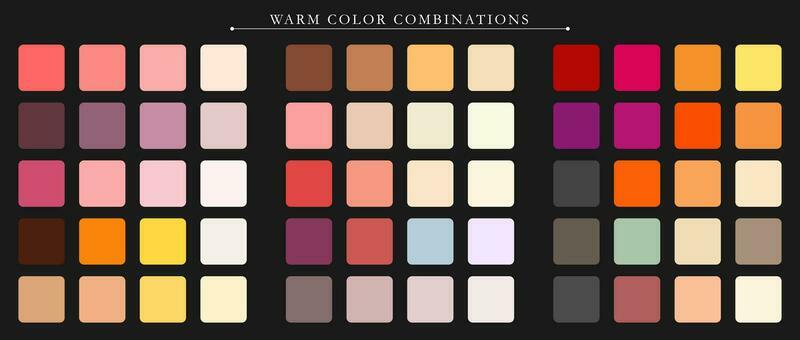 Warm Color Palette Vector Art, Icons, and Graphics for Free Download