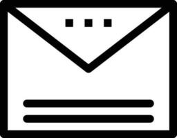 message line icon for download vector