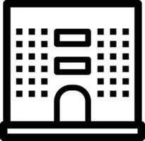 building line icon for download vector