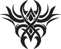 Tribal vector tattoo design illustration art