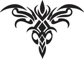 Tribal vector tattoo design illustration art