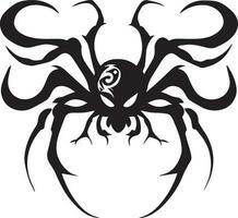 Spider tattoo design illustration vector art