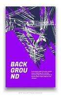 Abstract grunge background cover design with brush strokes concept. Design element for posters, magazines, book covers, brochure template, flyer, presentation. vector