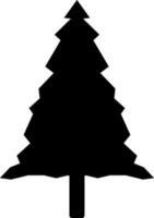 árbol icono vector ilustración. árbol silueta para icono, símbolo o signo. soltero árbol símbolo para diseño acerca de planta, bosque, naturaleza, ambiente y ecología. sencillo soltero icono de planta