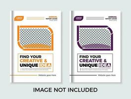 Modern And Corporate Business Book Cover Design Template 2050 vector