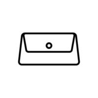 Clutch bag icon vector design templates simple and modern