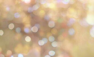 Abstract bokeh pastel background. Bokeh light, shimmering blur spot lights on multicolored abstract background photo