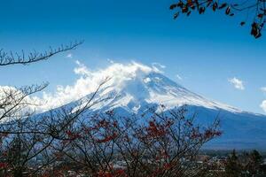 Fuji mountain in japan photo