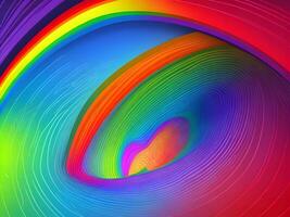 geometry abstract colorful round texture background transparent. . photo