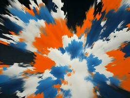 colorful clouds background design, AI generation. photo