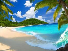 seaside background design. . photo