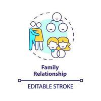 Hereditary diseases loop infographic template. Genetic disorders. Data visualization with 5 steps. Editable timeline info chart. Workflow layout with line icons vector