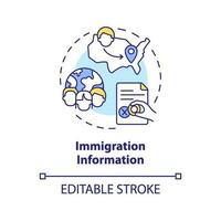 familia investigación registros azul degradado inducción móvil aplicación pantalla. recorrido 5 5 pasos gráfico instrucciones con lineal conceptos. ui, ux, gui plantilla vector