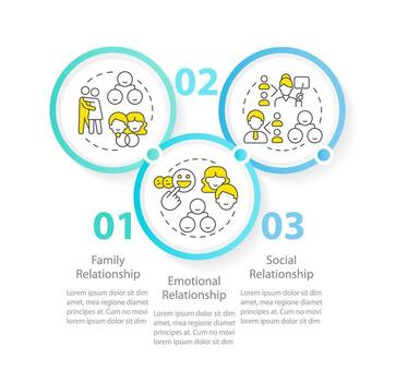 genogramas información circulo infografía modelo. personas relación. datos visualización con 3 pasos. editable cronograma informacion cuadro. flujo de trabajo diseño con línea íconos vector
