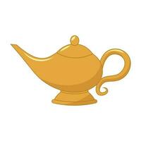 A magic lamp. Vector illustration