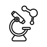 microscope icon sign symbol vector