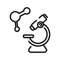 microscope icon sign symbol vector