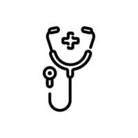 stethoscope icon sign symbol vector