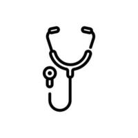 stethoscope icon sign symbol vector