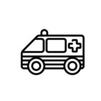 ambulance icon sign symbol vector