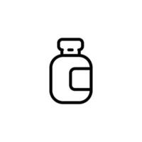 medicine bottle sign symbol vector