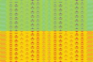 Ethnic zigzag pattern in retro colors, Aztec style seamless vector background