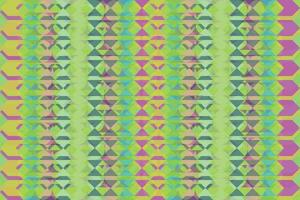 Ethnic zigzag pattern in retro colors, Aztec style seamless vector background