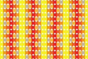 Ethnic zigzag pattern in retro colors, Aztec style seamless vector background