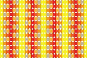 Ethnic zigzag pattern in retro colors, Aztec style seamless vector background