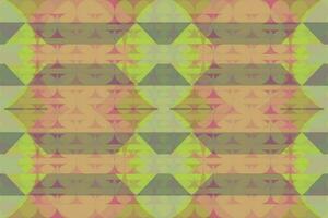 Ethnic zigzag pattern in retro colors, Aztec style seamless vector background