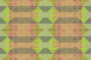 Ethnic zigzag pattern in retro colors, Aztec style seamless vector background