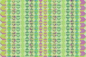 Ethnic zigzag pattern in retro colors, Aztec style seamless vector background