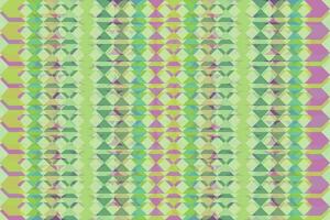 Ethnic zigzag pattern in retro colors, Aztec style seamless vector background