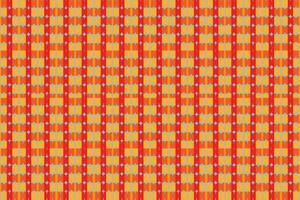 Ethnic zigzag pattern in retro colors, Aztec style seamless vector background
