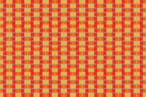 Ethnic zigzag pattern in retro colors, Aztec style seamless vector background