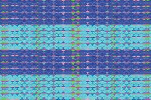 Ethnic zigzag pattern in retro colors, Aztec style seamless vector background