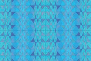 Ethnic zigzag pattern in retro colors, Aztec style seamless vector background