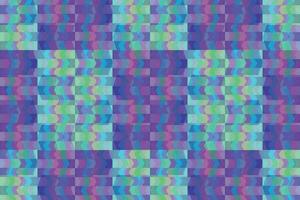 Ethnic zigzag pattern in retro colors, Aztec style seamless vector background