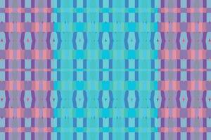 Ethnic zigzag pattern in retro colors, Aztec style seamless vector background