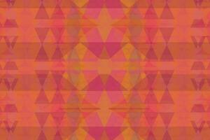 Ethnic zigzag pattern in retro colors, Aztec style seamless vector background