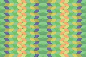 Ethnic zigzag pattern in retro colors, Aztec style seamless vector background