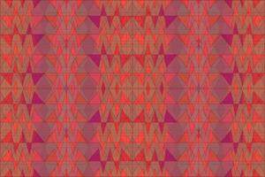 Ethnic zigzag pattern in retro colors, Aztec style seamless vector background