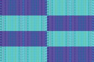 Ethnic zigzag pattern in retro colors, Aztec style seamless vector background